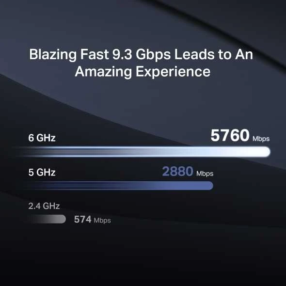 Mercusys BE9300 Tri-Band Wi-Fi 7 Maršrutizatorius | Mercusys