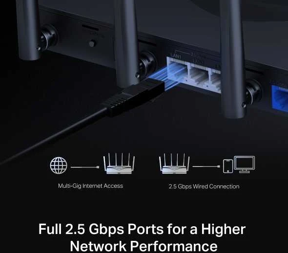 Mercusys BE9300 Tri-Band Wi-Fi 7 Maršrutizatorius | Mercusys