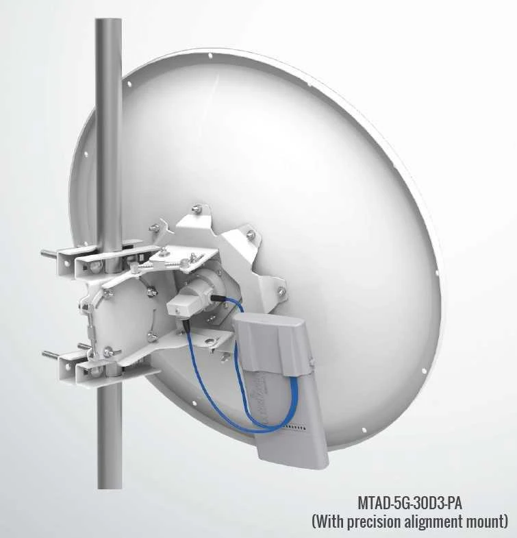 Maršrutizatorius Mikrotik mANT30 PA RP-SMA 30 dBi antena