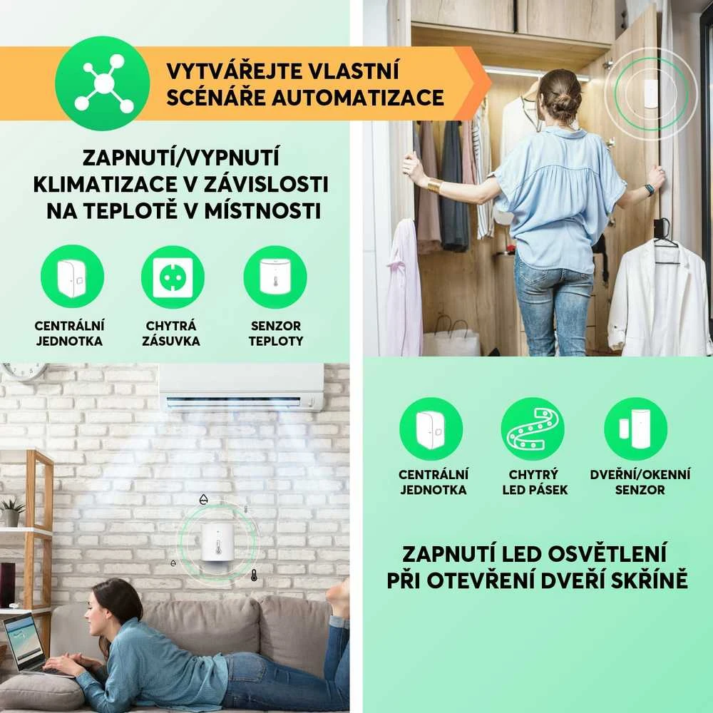 Reolink Išmanių namų sąsaja tarp ZigBee ir Wi-Fi įrenginių Smart Home Gateway E1, NOUS