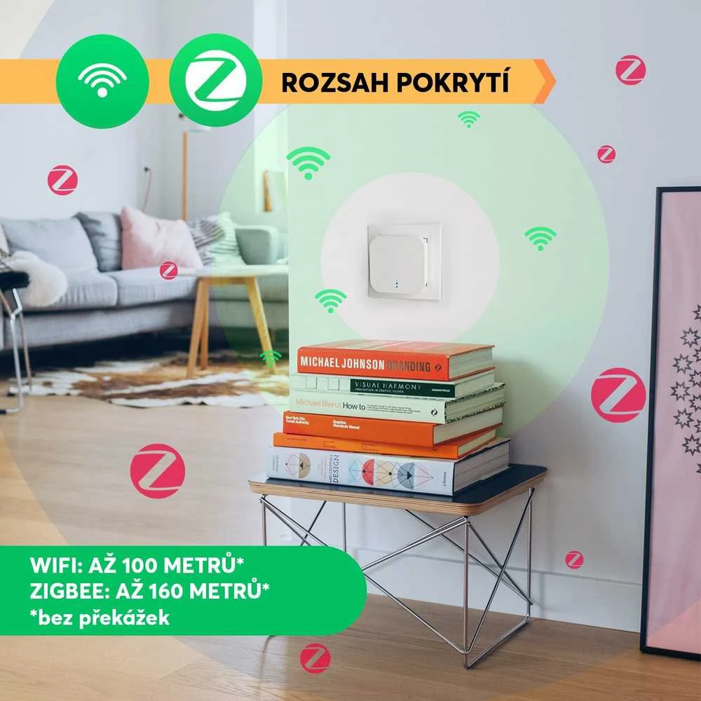 Reolink Išmanių namų sąsaja tarp ZigBee ir Wi-Fi įrenginių Smart Home Gateway E1, NOUS