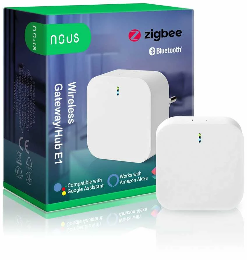 Reolink Išmanių namų sąsaja tarp ZigBee ir Wi-Fi įrenginių Smart Home Gateway E1, NOUS