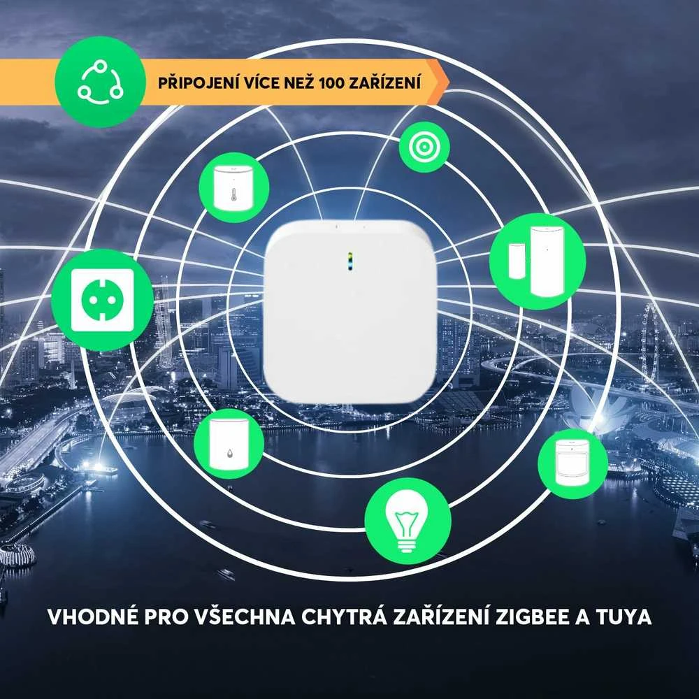 Reolink Išmanių namų sąsaja tarp ZigBee ir Wi-Fi įrenginių Smart Home Gateway E1, NOUS