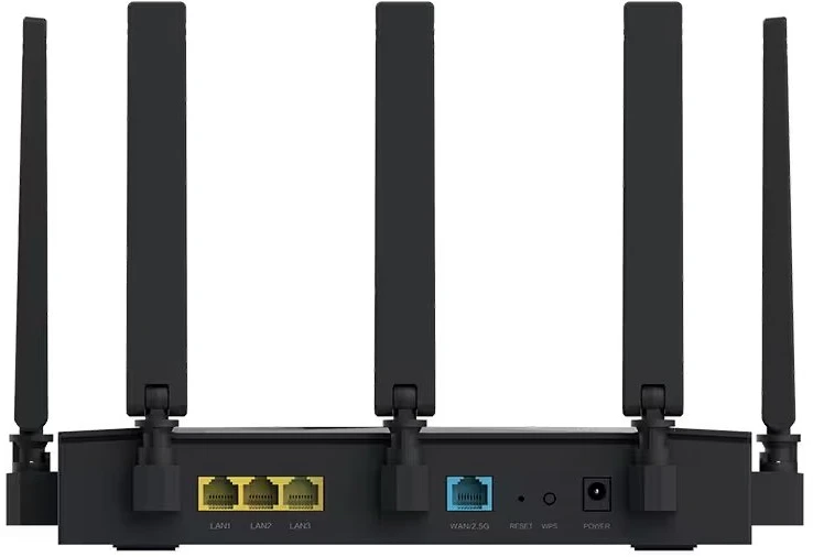 Maršrutizatorius Strong Strong ROUTERBE3600 WIFI7 router belaidis 2.5 Gigabit Ethernet Dual-band (2.4 GHz/5 GHz) Juodas