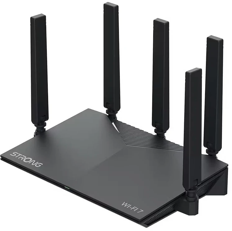 Maršrutizatorius Strong Strong ROUTERBE3600 WIFI7 router belaidis 2.5 Gigabit Ethernet Dual-band (2.4 GHz/5 GHz) Juodas