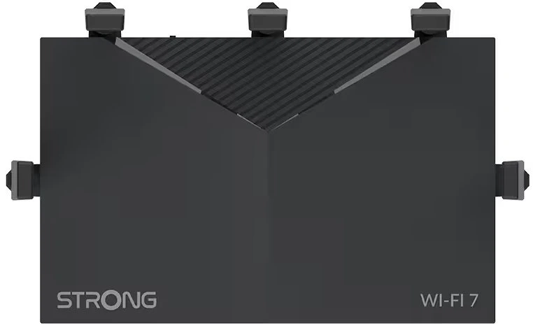 Maršrutizatorius Strong Strong ROUTERBE3600 WIFI7 router belaidis 2.5 Gigabit Ethernet Dual-band (2.4 GHz/5 GHz) Juodas