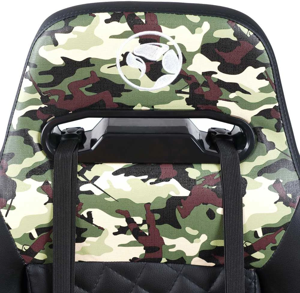 Žaidimų kėdė Marvo CH-134 Gaming Chair, Camouflage