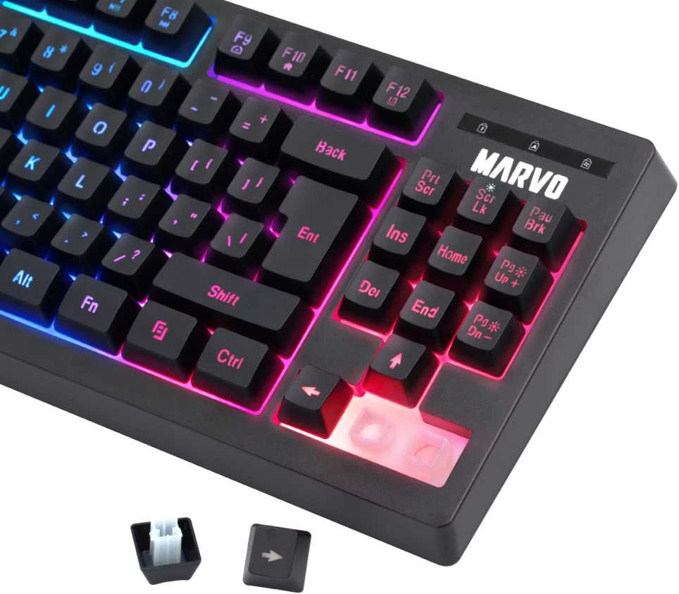 Klaviatūra MARVO CM310 Loot 30 3-in-1 Žaidimų Įrangos Rinkinys | Juodas | UK