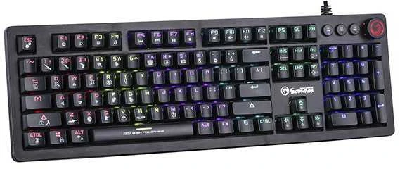 Klaviatūra Klav.Marvo Scorpion KG917 mėlynas switch