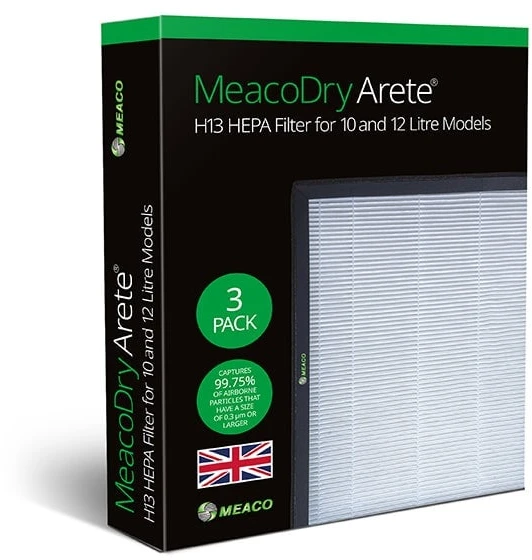 Sausintuvas MEACO H13 HEPA filtras MeacoDry Arete One 10 l ir 12 l