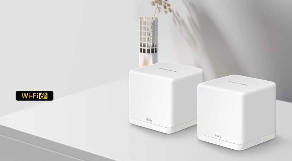 Maršrutizatorius Mercusys | AX1500 viso namo tinklelio „Baltas WiFi 6“ sistema | „Halo H60X“ (2 vnt. pakuotė) | 802.11ax | 10/100/1000 Mbit/s | Ethernet LAN (RJ-45) jungtys 1 | Tinklo palaikymas: Taip | MU-MiMO: Taip | Ne, mobilusis plačiajuostis ryšys:
