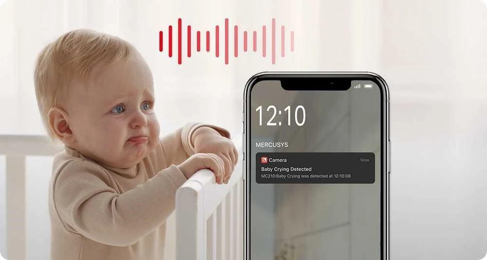 „Mercusys MC200“ – pasukama / pasukama namų apsaugos „Wi-Fi“ kamera