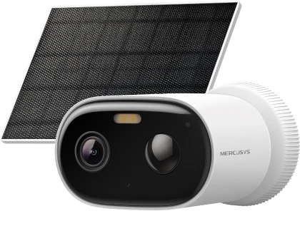 „Mercusys MC410 KIT“ saulės energijos apsaugos kamerų rinkinys