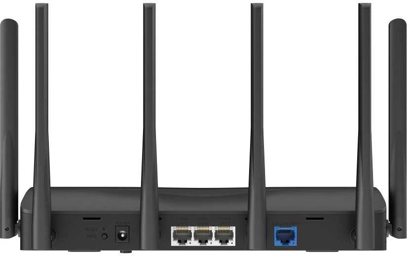 Mercusys | BE6500 dviejų dažnių „Wi-Fi 7“ maršrutizatorius | MR37BE | 802.11be | 688/5760 Mbit/s | Ethernet LAN (RJ-45) jungtys 3 | Tinklo palaikymas: Ne | MU-MiMO: Ne | Mobilusis plačiajuostis ryšys: Ne | Antenos tipas: Fiksuota, Daugiakryptė antena