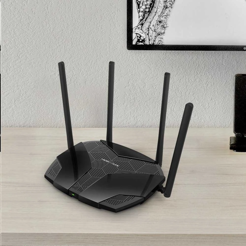 TP-Link Mercusys | AX1800 Dual-Band WiFi 6 Maršrutizatorius | MR70X | 802.11ax | 1201+574 Mbit/s | 10/100/1000 Mbit/s | Ethernet LAN (RJ-45) jungtys 3 | Tinklelio atramos Nr. | MU-MiMO Taip | Nėra mobiliojo plačiajuosčio ryšio | Antenos tipas 4xFiksuota