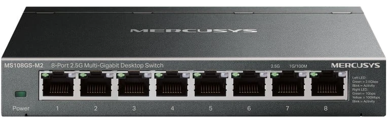 Šakotuvas Mercusys MS108GS-M2