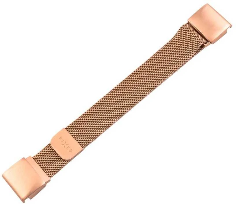 Fixed Fiksuotas nerūdijančio plieno dirželis Garmin QuickFit 20 mm, rožinio aukso spalvos