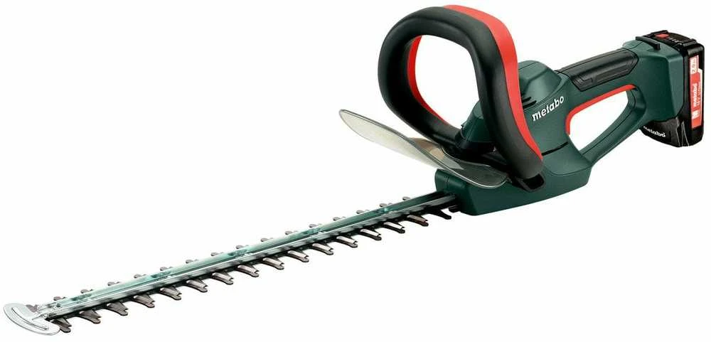 „Metabo AHS 18-45 V“ (1 x 2,0 Ah, ASC 55) akumuliatorinės gyvatvorių žirklės