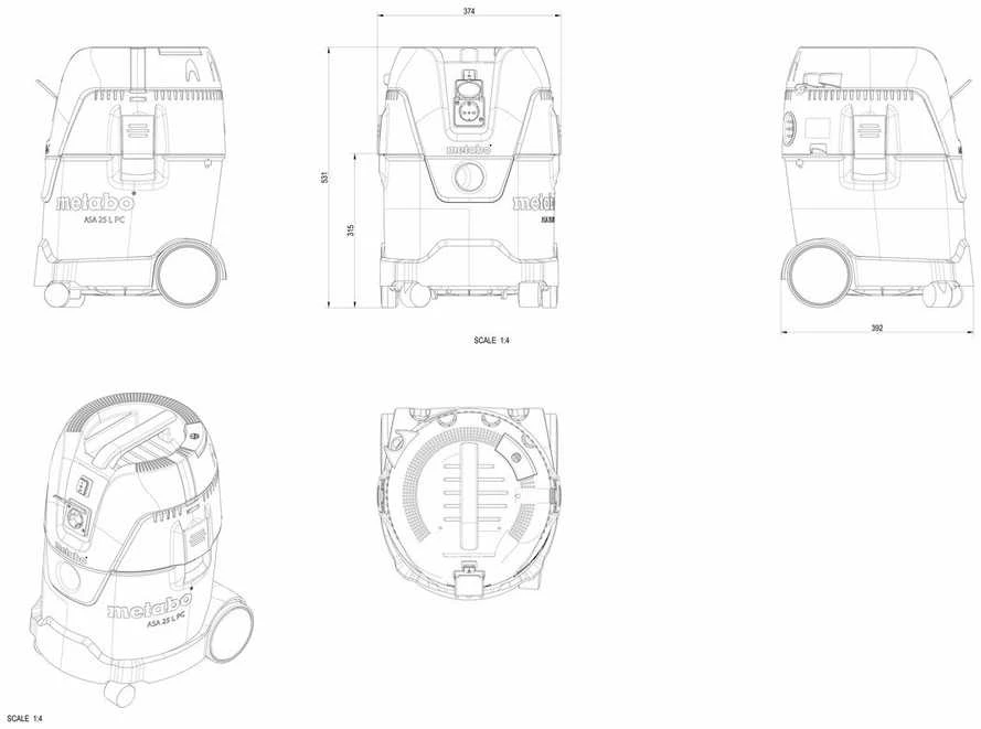 Metabo 602014000