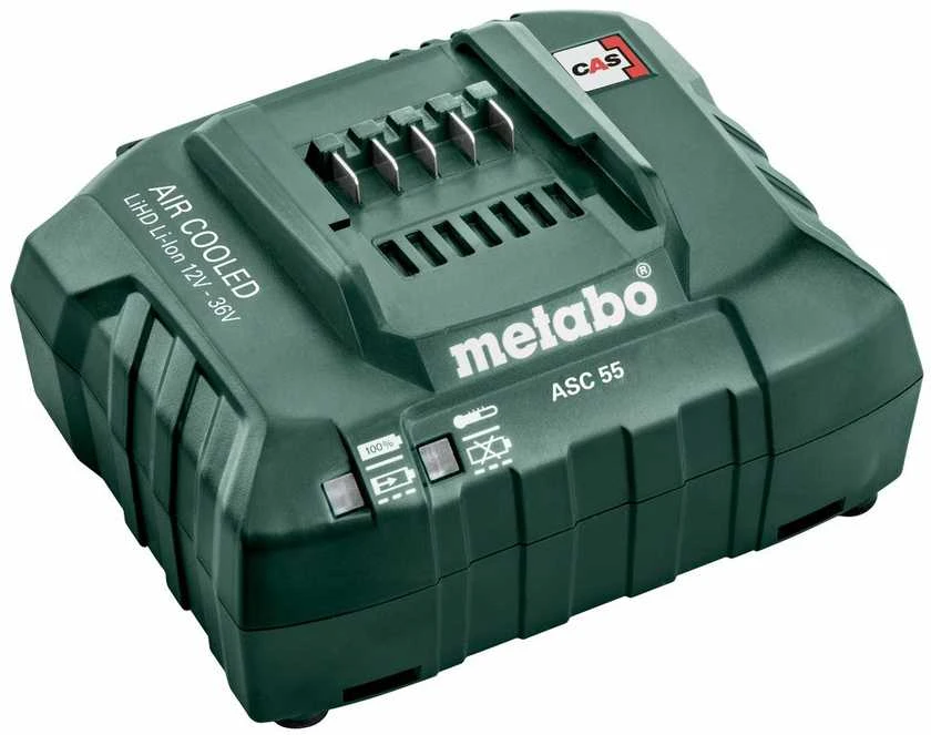 Metabo ASC 55 įkroviklis su indikatoriais