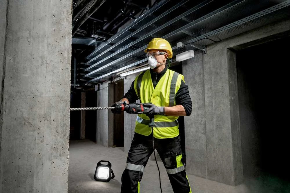 Akumuliatorinio prožektoriaus BSA 18 LED 10000 korpusas, Metabo