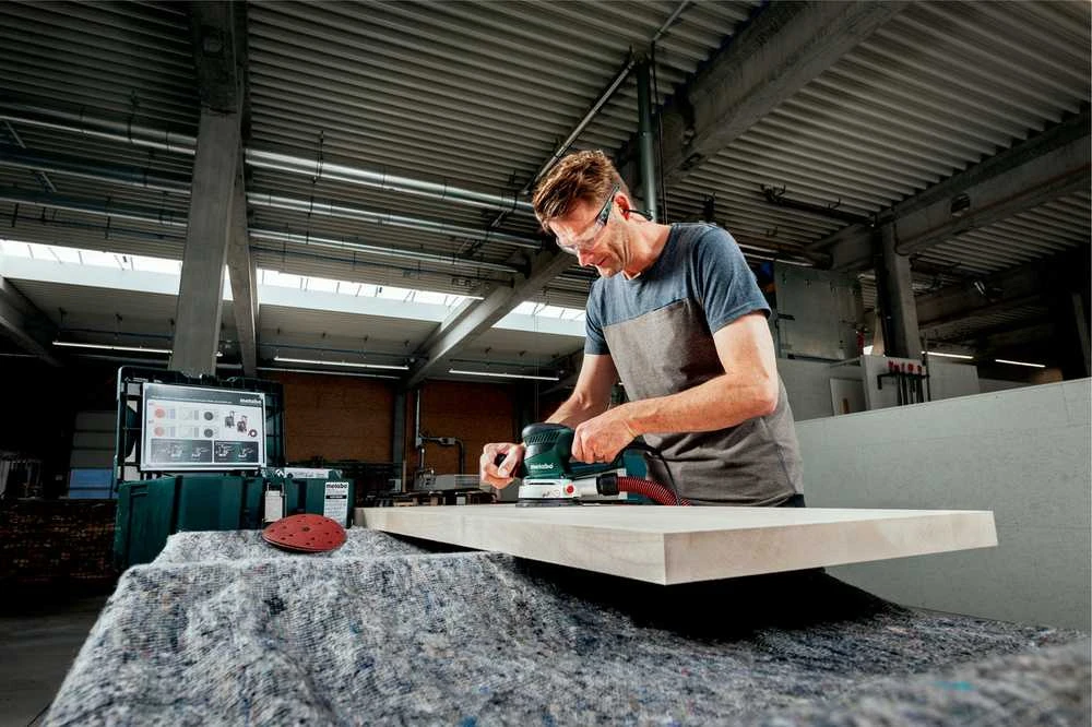 Ekscentrinis šlifuoklis SXE 450 Turbo Tec, Metabo