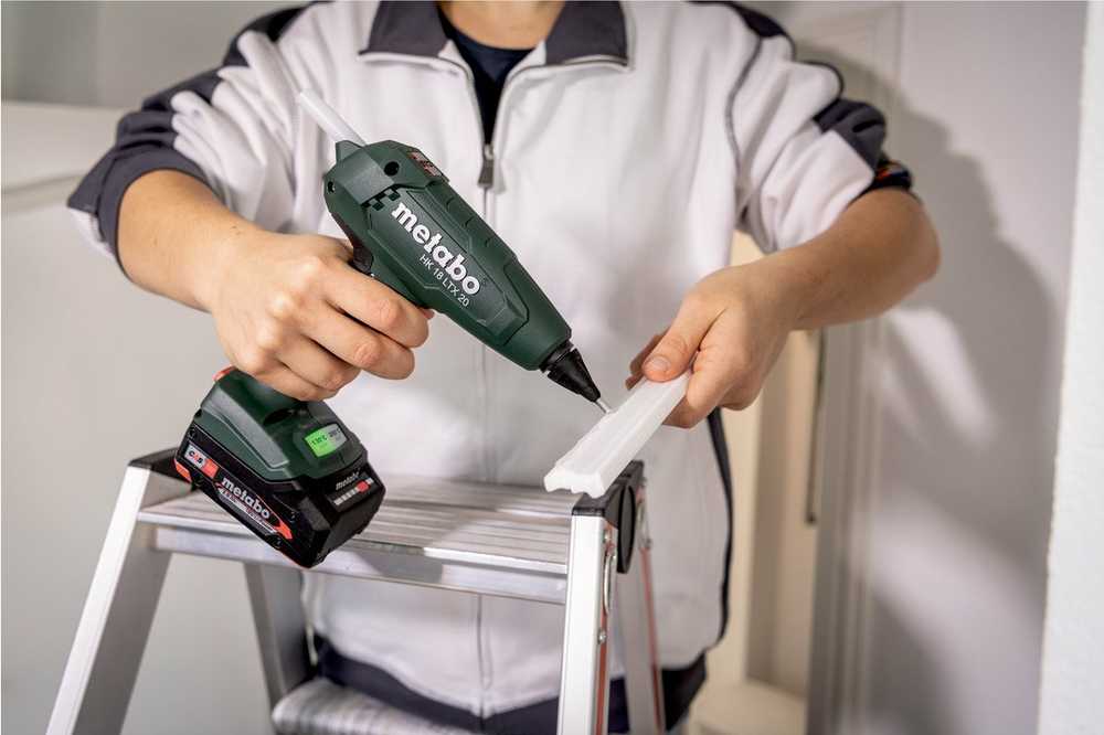 Klijų pistoletas Metabo HK 18 LTX 20; 18 V (be akumuliatoriaus ir pakrovėjo)