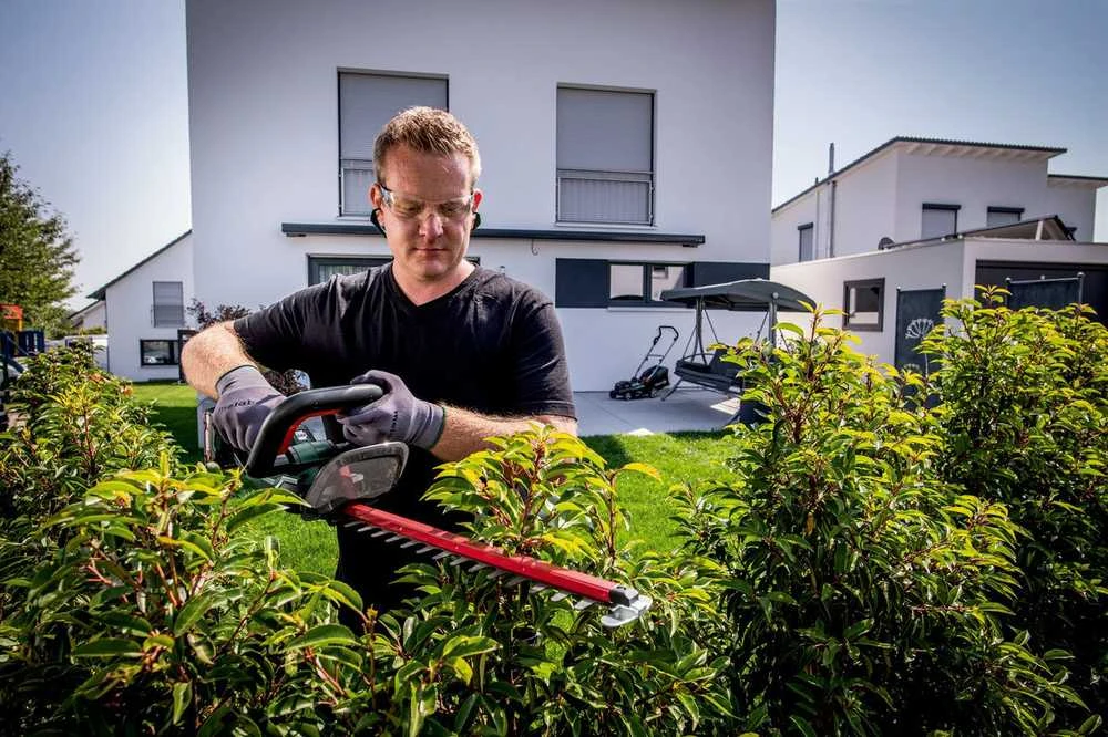 Akumuliatorinių gyvatvorių žirklių HS 18 LTX 45, korpusas, Metabo