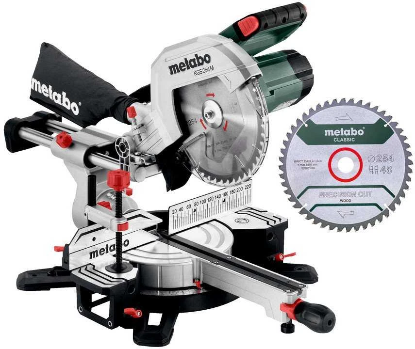 Metabo skersinio pjovimo staklės KGS 254 M + papildomas diskas