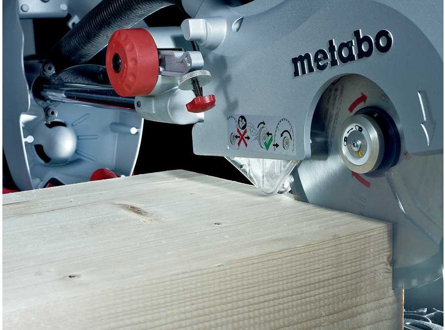 Skersinio pjovimo staklės KGS 315 Plus, Metabo
