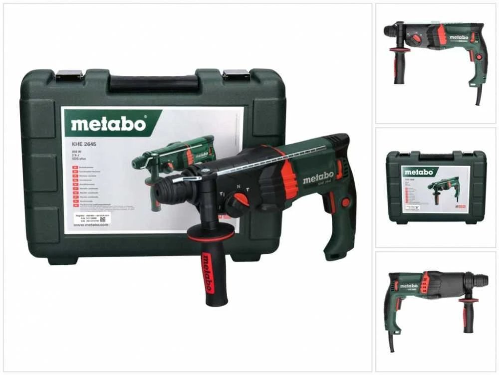 Grąžtas Elektrinis perforatorius KHE 2645 Quick SDS-plius, Metabo
