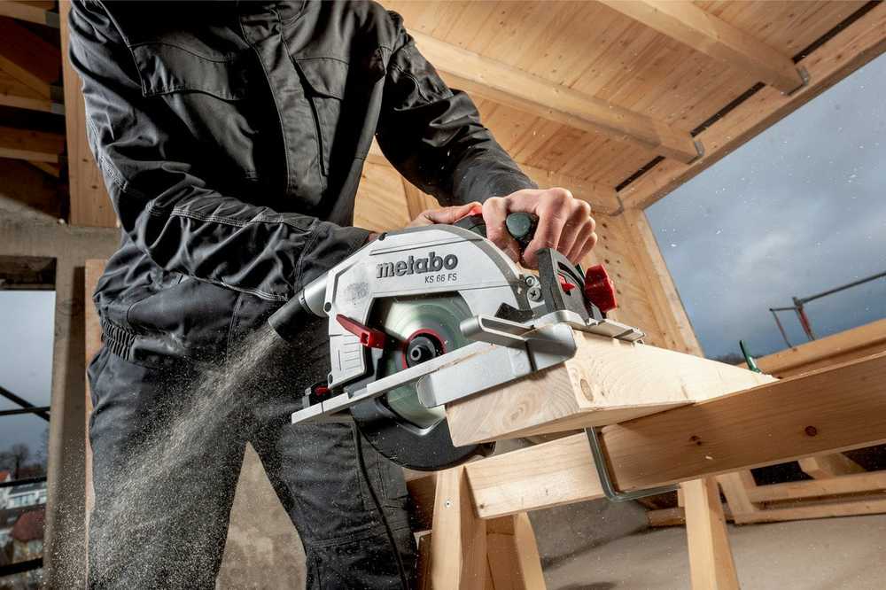 Elektrinis diskinis pjūklas KS 66 FS, Metabo