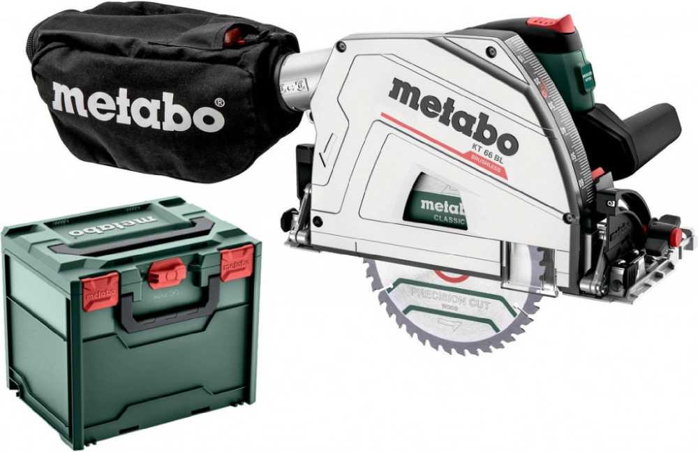 Įgilinamas pjūklas Metabo KT 66 BL 1200 W; 165x20 mm