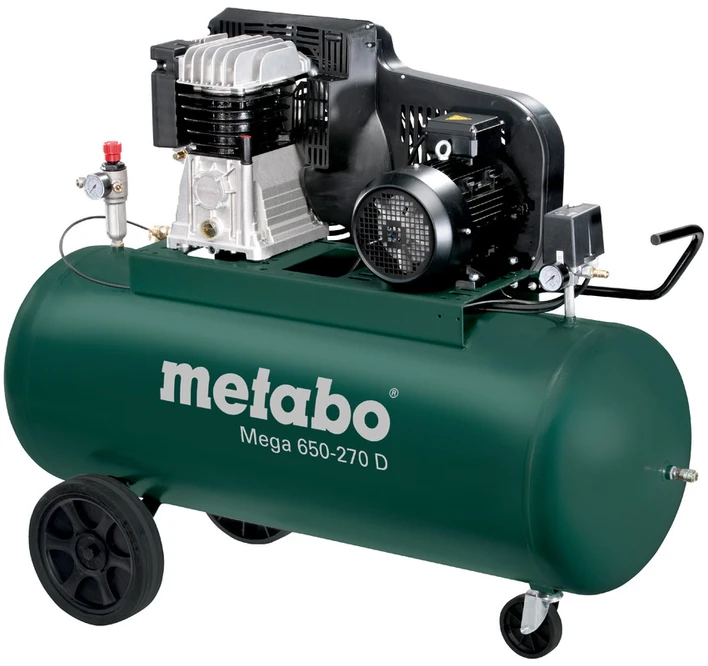 METABO KOMPRESOR MEGA 650-270 D 400V 270L 11BAR 520L/MIN OLEJOWY