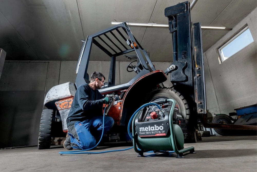 Akumuliatorinio kompresoriaus 160-5 18 LTX BL OF korpusas, Metabo