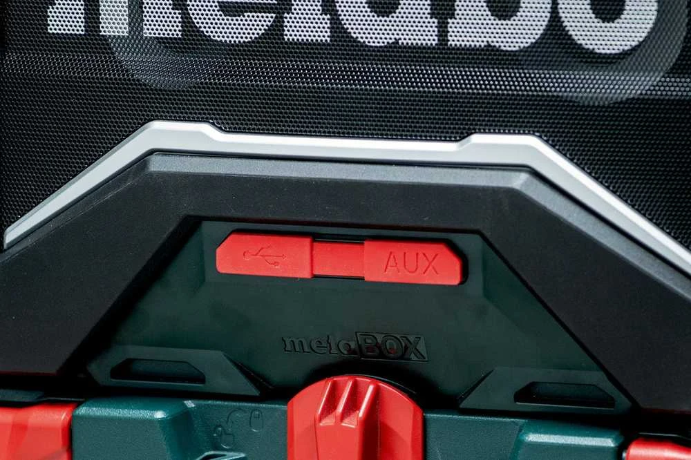 Radijo imtuvas - kroviklis Metabo RC 12-18 32W BT DAB+