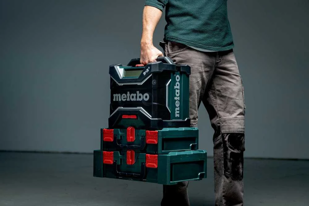 Radijo imtuvas - kroviklis Metabo RC 12-18 32W BT DAB+