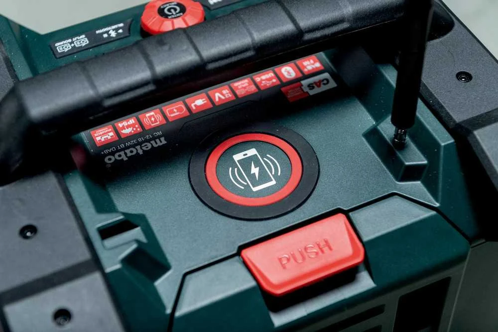 Radijo imtuvas - kroviklis Metabo RC 12-18 32W BT DAB+