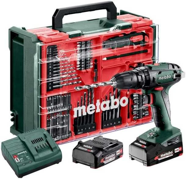 METABO suktuvas UD.SB 18 SET 2x2,0Ah +74 ACC WALIZKA