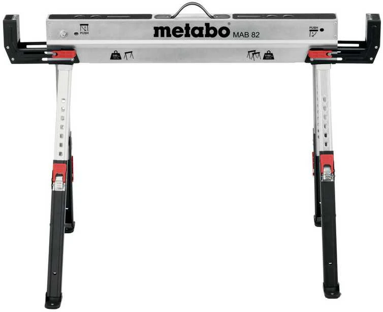 Metabo MAB 82 darbinis stovas su reguliuojamomis kojomis
