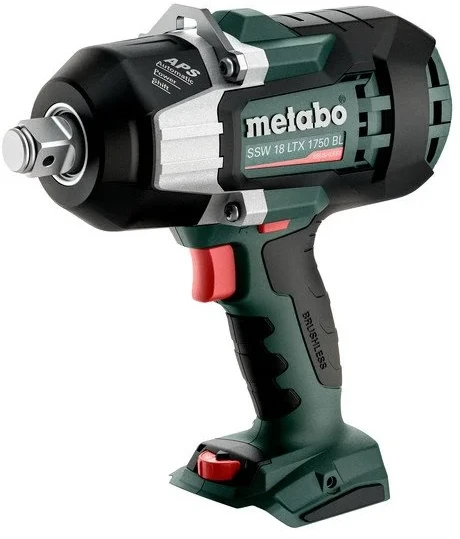 Aku.smūginio veržliasukio SSW 18 LTX 1750 BL,korpusas MetaBO, Metabo