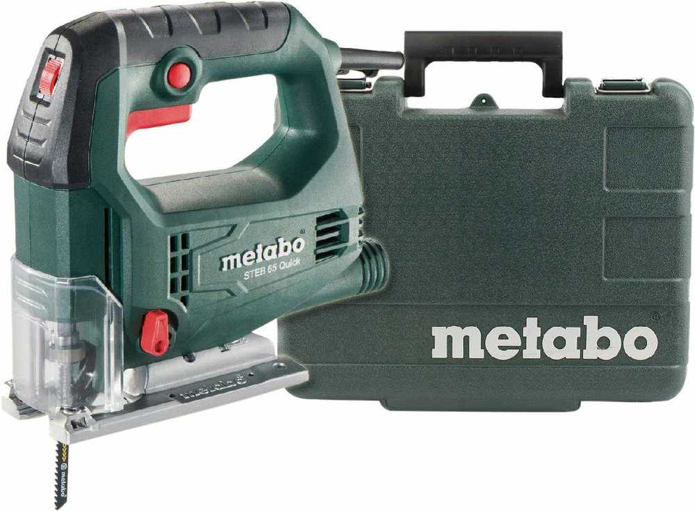 Elektrinis siaurapjūklis STEB 65 Quick su lagaminu, Metabo