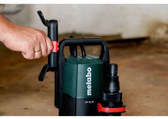 METABO TP 75 SF panardinamasis siurblys švariam vandeniui (601790000)