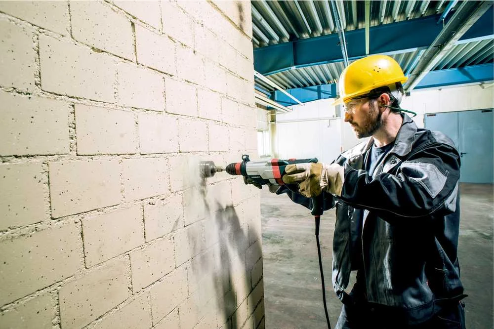 Metabo UHEV 2860-2 QuickSet su lagaminu PVC+komplektas wierteł/dłut