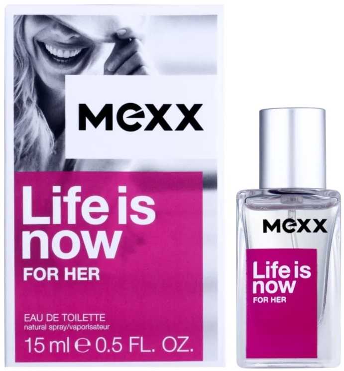 Kvepalai moterims Mexx Life Is Now For Her EDT 15 ml