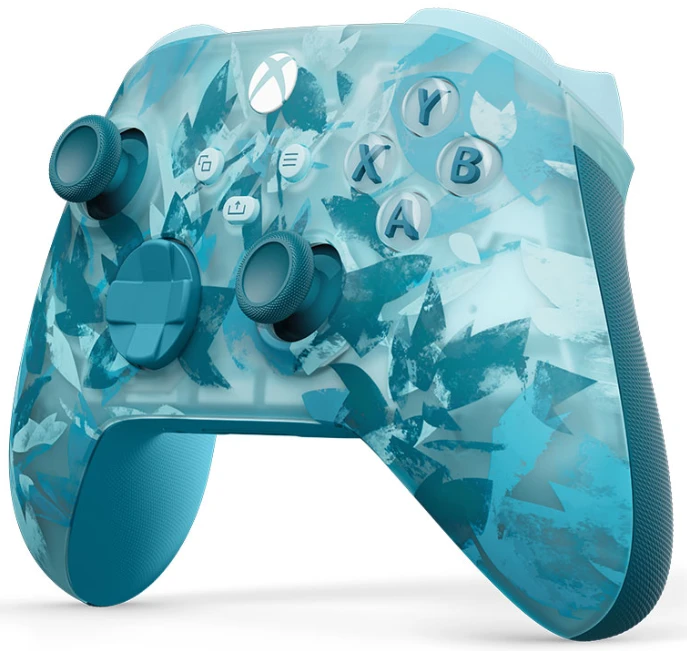 „Microsoft XBOX“ belaidis valdiklis – „Ice Breaker Special Edition Turquoise Bluetooth Gamepad“ (analoginis / skaitmeninis) „Android“, asmeniniams kompiuteriams, „XBOX One“, „XBOX Series S“, „XBOX Series X“, „iOS“