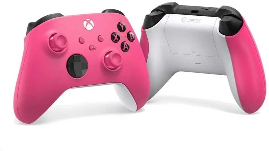 „Microsoft XBOX“ belaidis valdiklis Rožinė, Baltas „Bluetooth“ žaidimų pultas Analoginis / skaitmeninis XBOX serijos S, „Android“, XBOX serijos X, iOS, PC (Atnaujinta)