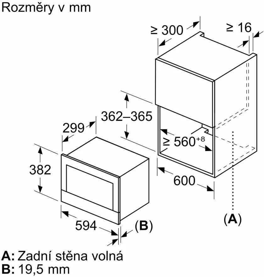 Mikrobangų krosnelė Bosch BFL7221B1