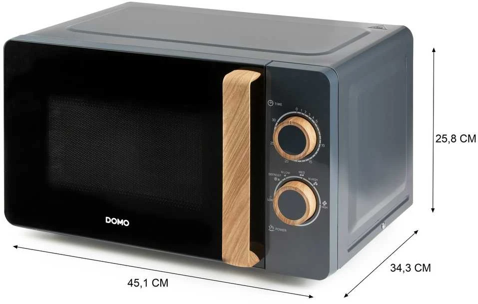 Mikrobangų krosnelė Domo DOMO DO3320 – kuchenka mikrobangų krosnelė 20 L