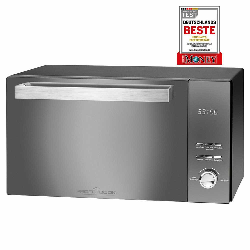 Mikrobangų krosnelė Profi Cook Proficook PC-MWG 1204 juodas